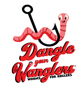 dangle your wanglers, wanglers, worms, worms for anglers, worm, hook, fishing, panfishing, live bait