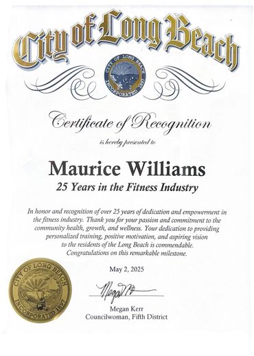 Personal Training and HIIT class workouts at Universal Fitness in Long Beach.