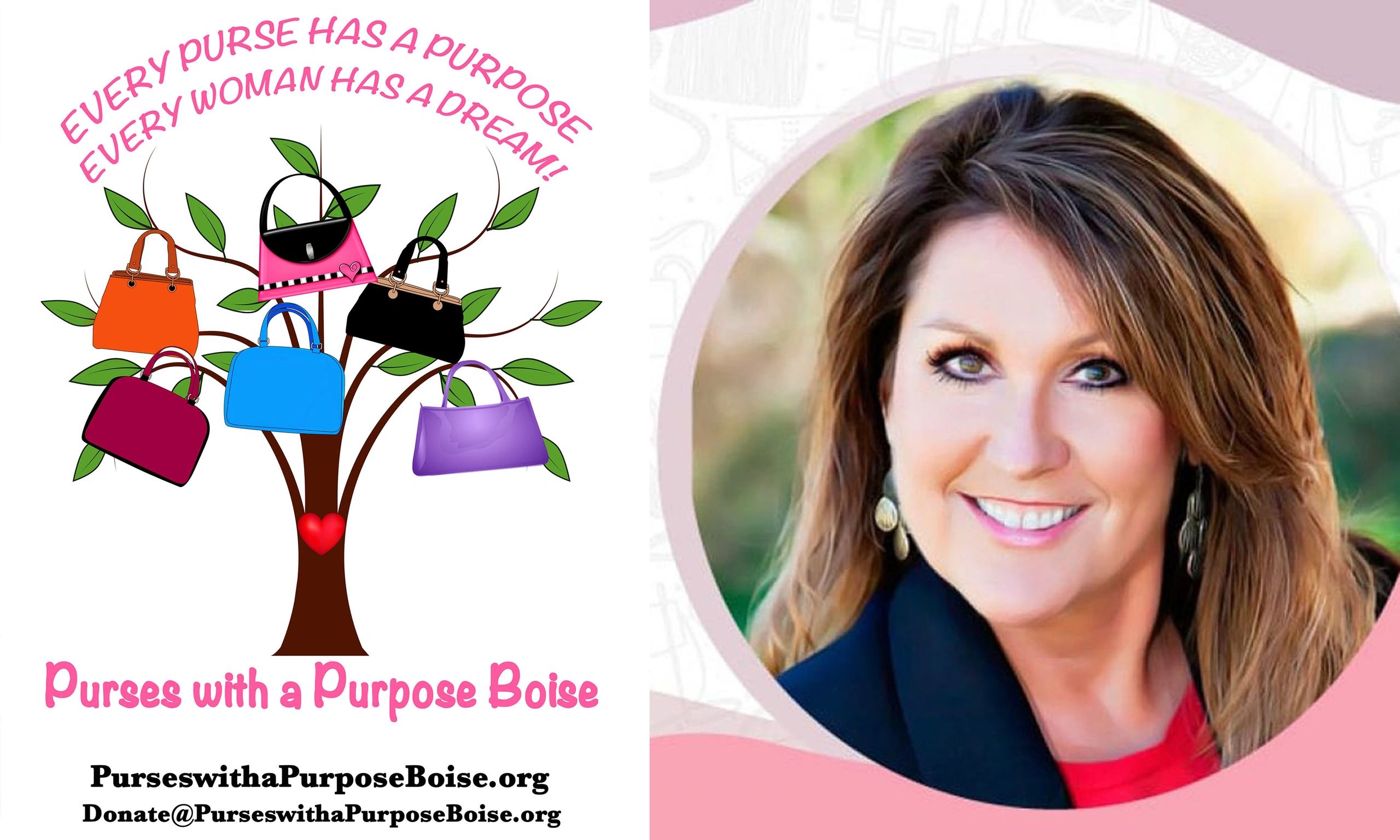 Purses with a Purpose, Boise, women, needs, donations, giving, women, faith, Launee, Wolverton,
