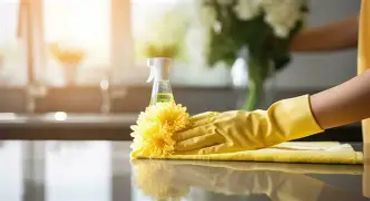 Handy Cleaning with Gloves