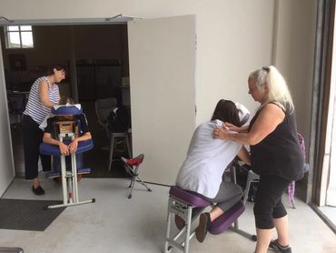 company  chair massage for the staff