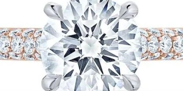 18kt Rose Gold Engagement Ring.  Outstanding!