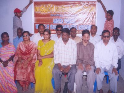 Member of the Welfare Assoiation of the Visually Handicapped, Eluru.