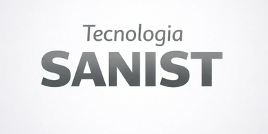 Logo with the words 'Tecnologia SANIST' on a white background.