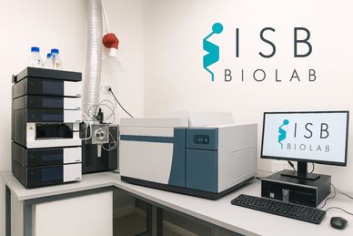 Laboratorio ISB Milano con spettrometro LC-MS/MS