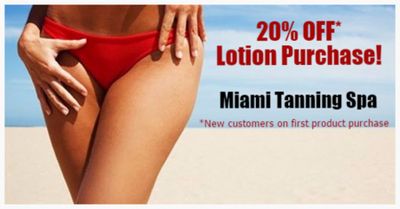 Tanning Lotion Coupon