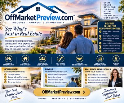 Real estate platform connecting buyers with off-market properties.