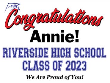 Custom Graduation Yard Signs
