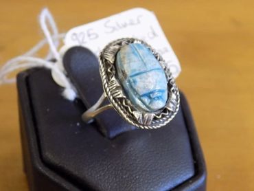  9ct gold blue topaz and diamond ring 