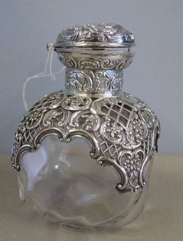 Silver bottle