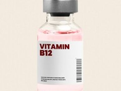 A bottle of Vitamin B12