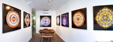 The interior of the Bob Carnie Gallery with the Thomas Brasch solo show.