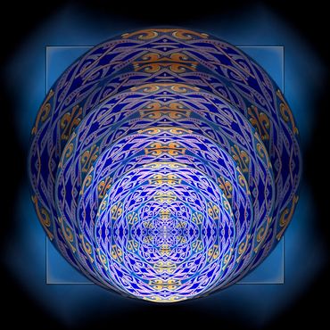 Interior Detail from the Jubilee Synagogue in Prague