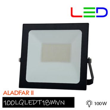 Reflector LED para sobreponer, 100 W, Luz ámbar