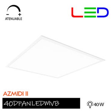 Panel LED 60X60, atenuable para empotrar, 40 W, Luz blanca neutra
