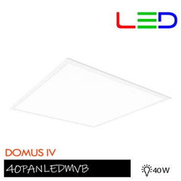 Panel LED 60X60 para empotrar,  40 W, Luz blanca neutra Y Blanco frío