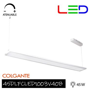 Lámpara de interior LED atenuable para suspender, 45 W, Luz blanca neutra
