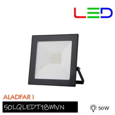 Reflector LED para sobreponer 50 W, Luz ámbar