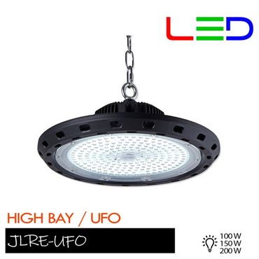 HIGH BAY / UFO para suspender
100 W, 150 W y 200 W
