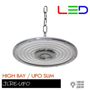 HIGH BAY / UFO Slim para suspender
100 W, 150 W y 200 W