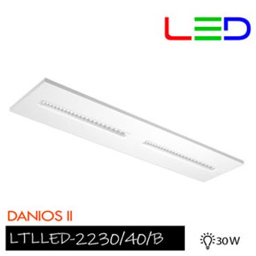 Lámpara de interior LED Tipo Panel, atenuable para empotrar o suspender, 30 W, Luz blanca neutra