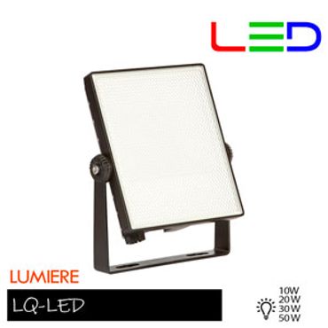 Reflector de exterior LED para sobreponer
10 W, 20 W, 30 W y 50 W
Luz Blanca y cálida