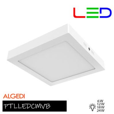 Lámpara de interior LED fat para sobreponer.
6 W, 12 W, 18W Y 24W
Luz Blanca y Amarilla