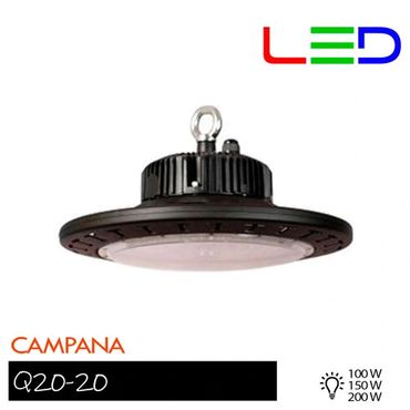 Campana LED para suspender
100 W, 150 W y 200 W