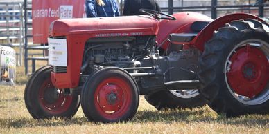 Antique tractor show at the Stafford County Fair