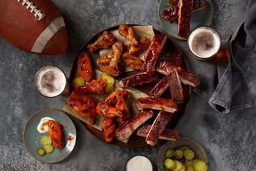 Pork ribs, wings, beer & football, Its game time! Fantasy, College or Pro enjoy a game with us!