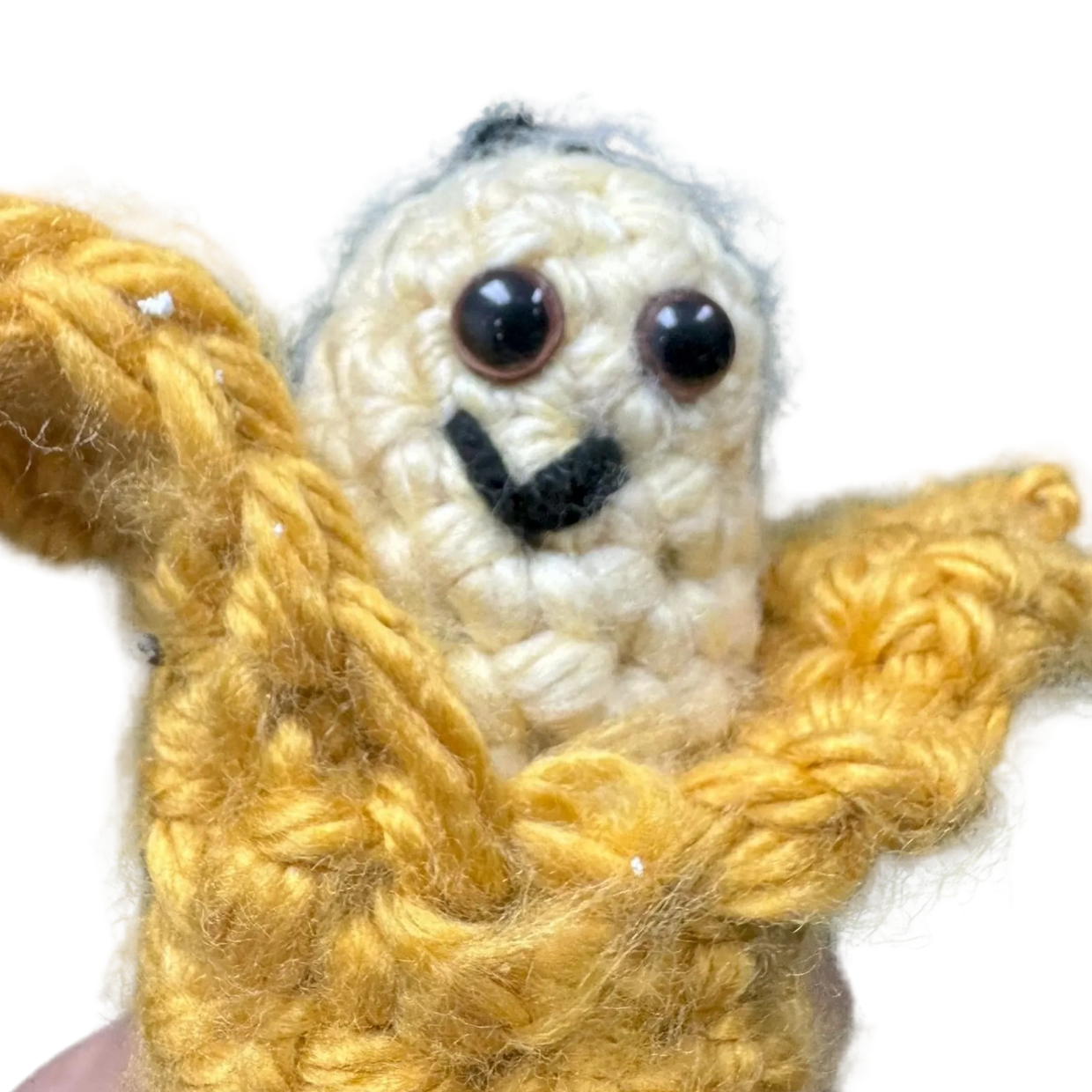 crochet banana by hazel may