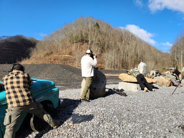 Students learn to engage targets from alternate positions such as boulders, tripods, and vehicles.