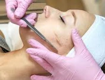 Derma planing Facial Hair Removal Face waxing Exfoliation facial