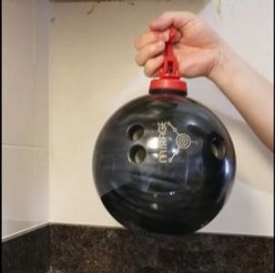 FECA suction cups can pick up a bowling ball