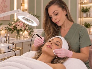 Electrolysis being performed