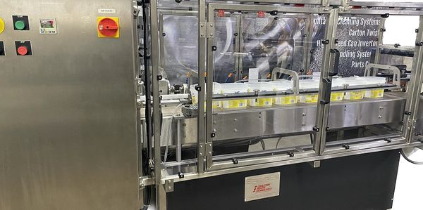 FG Container Cleaners are used to rid containers of debris.