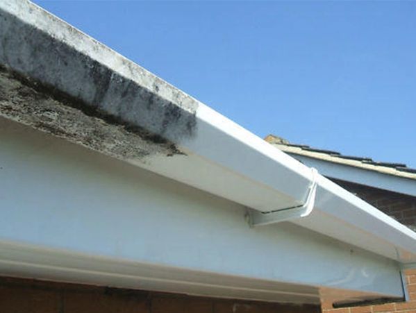 Fascia soffit and gutter clean