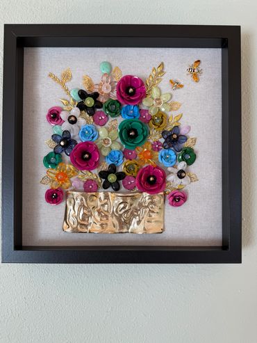 Jewelry Art Floral Bouquet