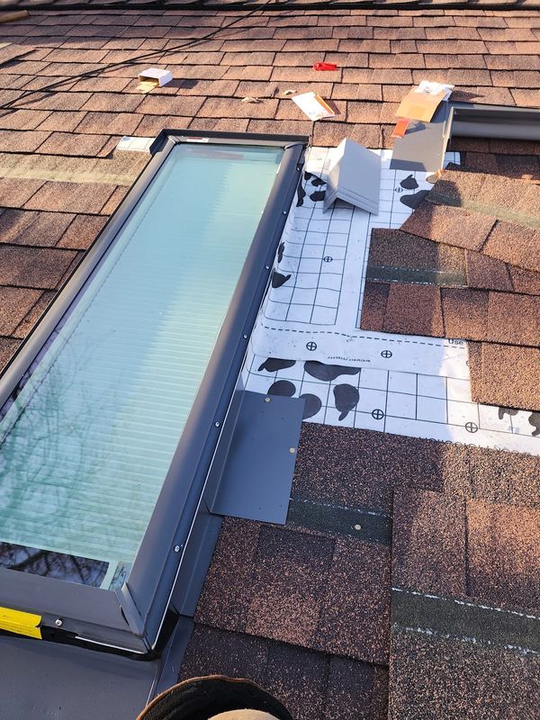 Expert Velux skylight with blind replacement in the 209 Central Valley area.