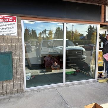 aluminum store front