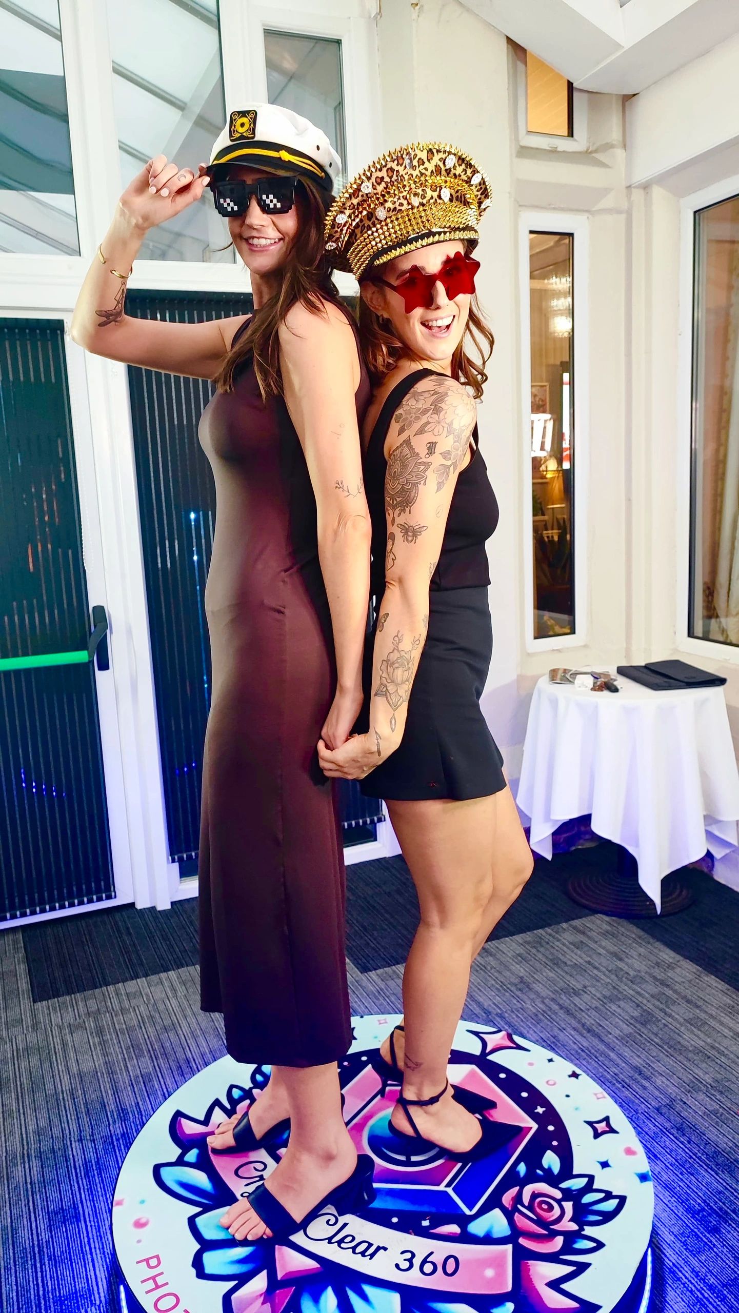 Guests enjoying our 360 photo booth