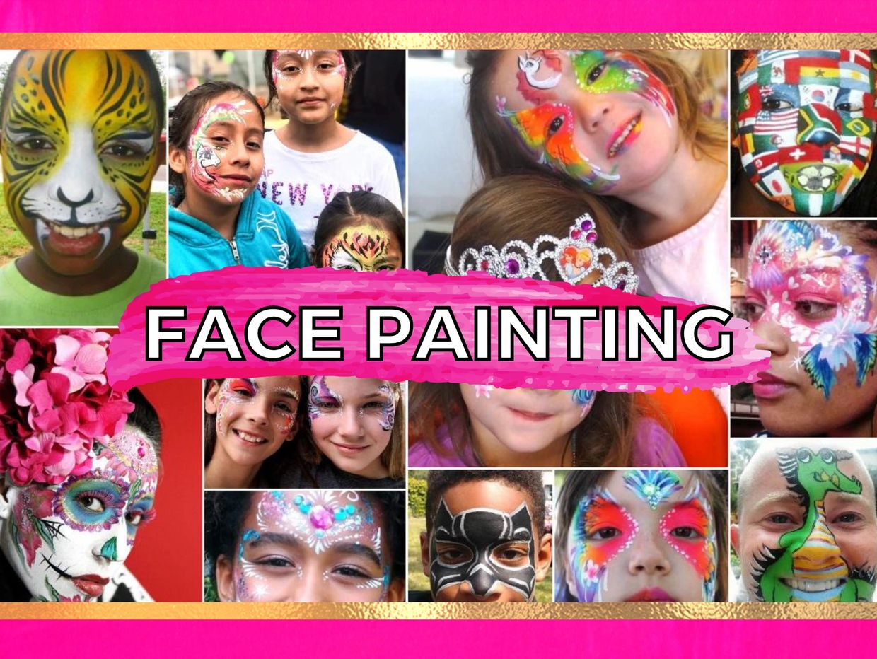 Face Painting in Los Angeles. Kids Party Ideas. Face Painting for parties. Henna, balloon twisting.