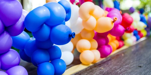 Colorful Balloon twisting