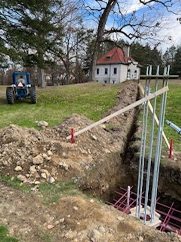 SUNCHASER 8 FOUNDATION REBAR WITH BOLTS ADDED
