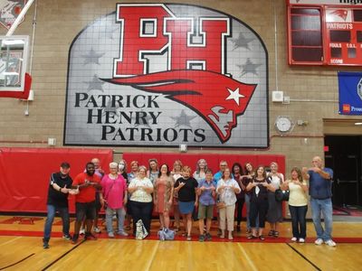 Alumni from a recent tour of the building.
