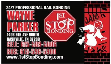 Bail Bonds Nashville, Bonding Company in Nashville, 1st Stop Bonding in Nashville.