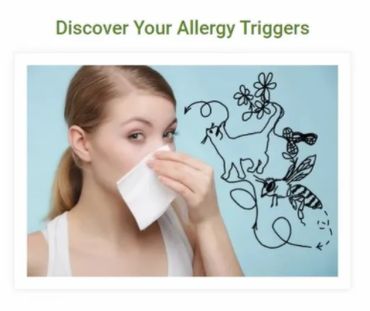 Allergy triggers include pollen, pets, mold, foods, and even medications.