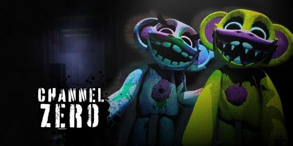 Two creepy animatronic characters with sharp teeth under 'Channel Zero' title.