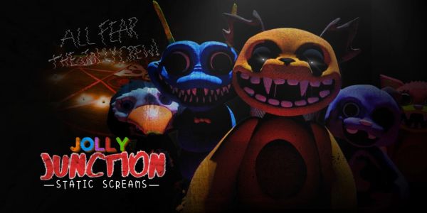 Creepy animatronics from Jolly Junction: Static Screams.