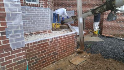 Finishing Concrete Porch